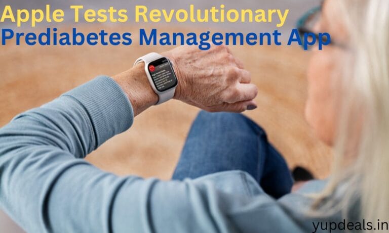 Apple Tests Revolutionary Prediabetes Management App